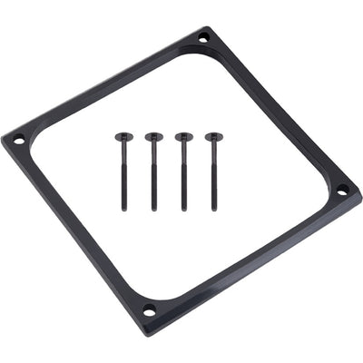 Cadre de montage de découplage de carénage Alphacool de 120 mm (7 mm d'épaisseur) (noir)