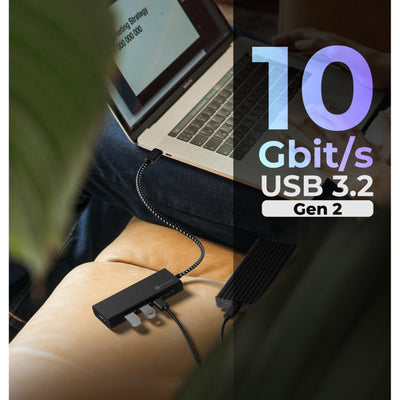 Hub 4-Fever Box Icy avec USB-C 3.2 Gen 2