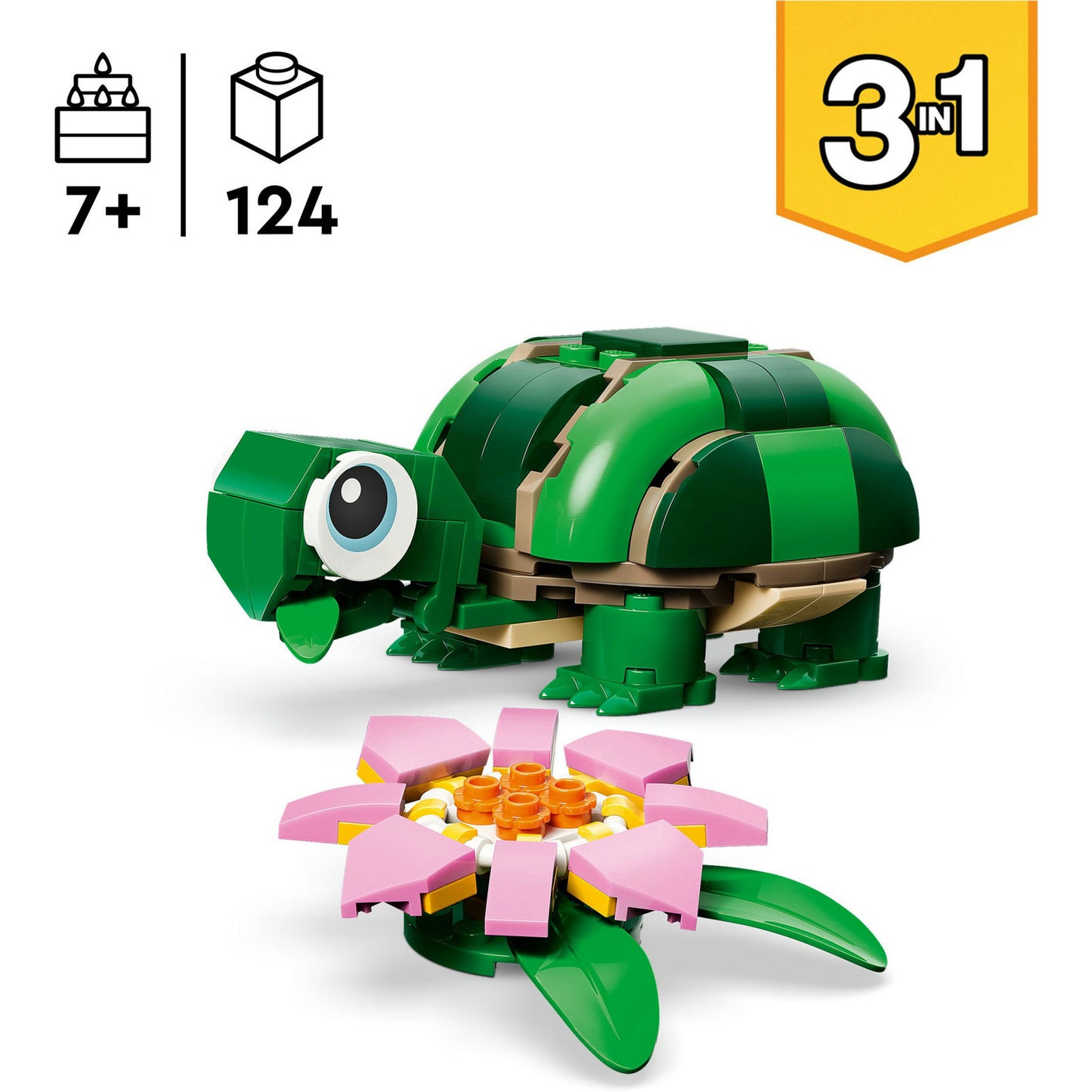 Lego Creator 31377 Tortue avec nénuphar | 2 pièces