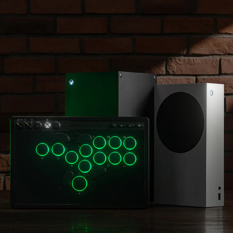 Contrôleur d'arcade 8bitdo pour Xbox (noir, USB 2,4 GHz, Xbox Series X|s, Xbox One, PC)