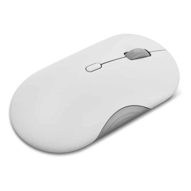 Souris Bluetooth silencieuse Lenovo 350 (gris clair, 2 400 DPI, Bluetooth® 5.3)