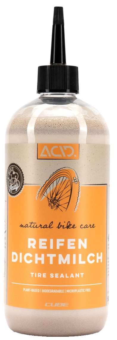 Scellant acide naturel pour pneus de vélo 500 ml