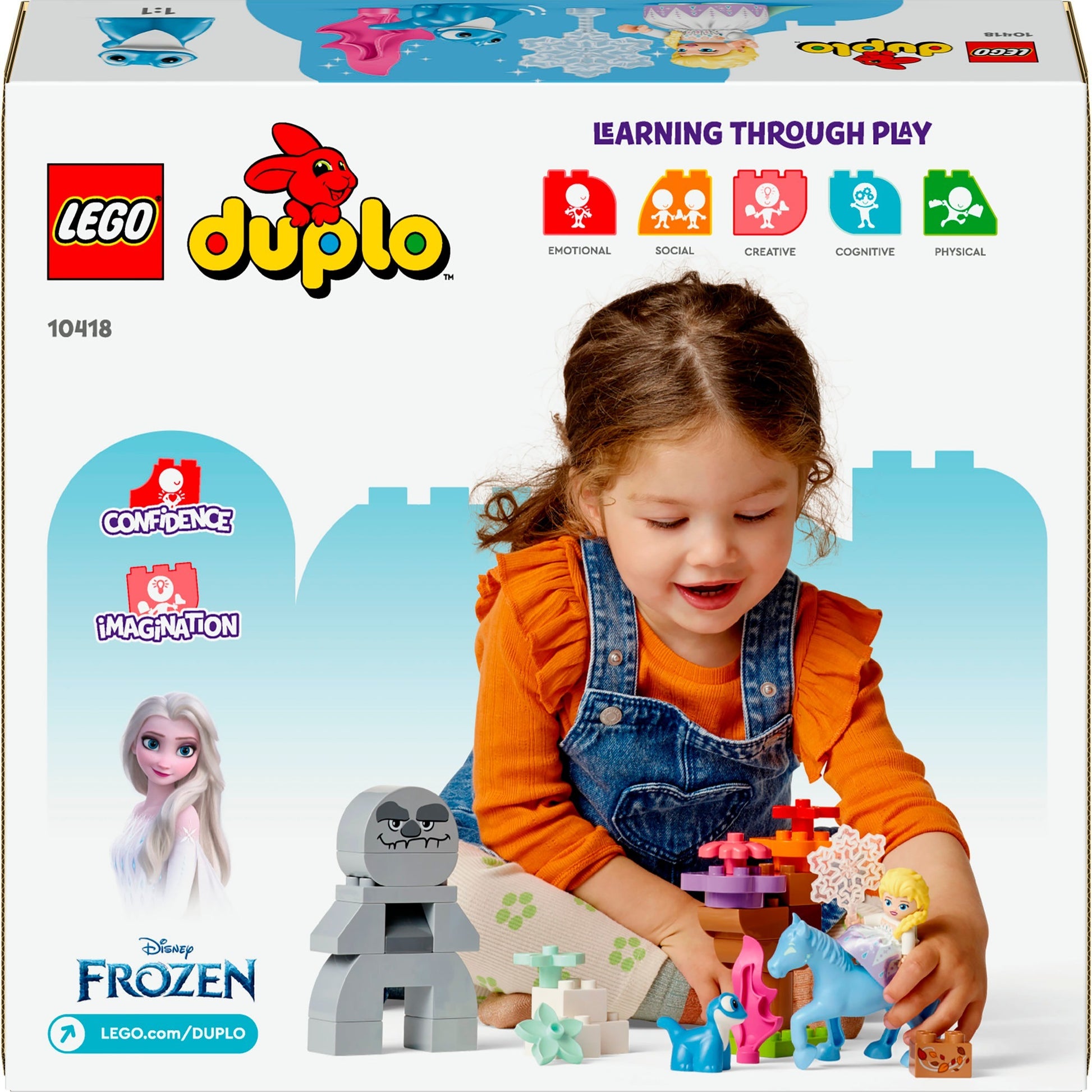 LEGO DUPLO LEGO DUPLO 10418 ELSA ET BUNI dans la forêt enchantée
