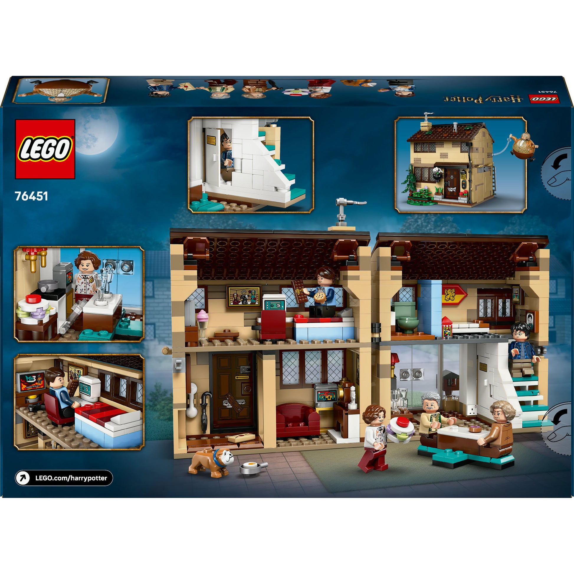 Lego Harry Potter 76451 Visite de Ligusterlaan de tante Margot