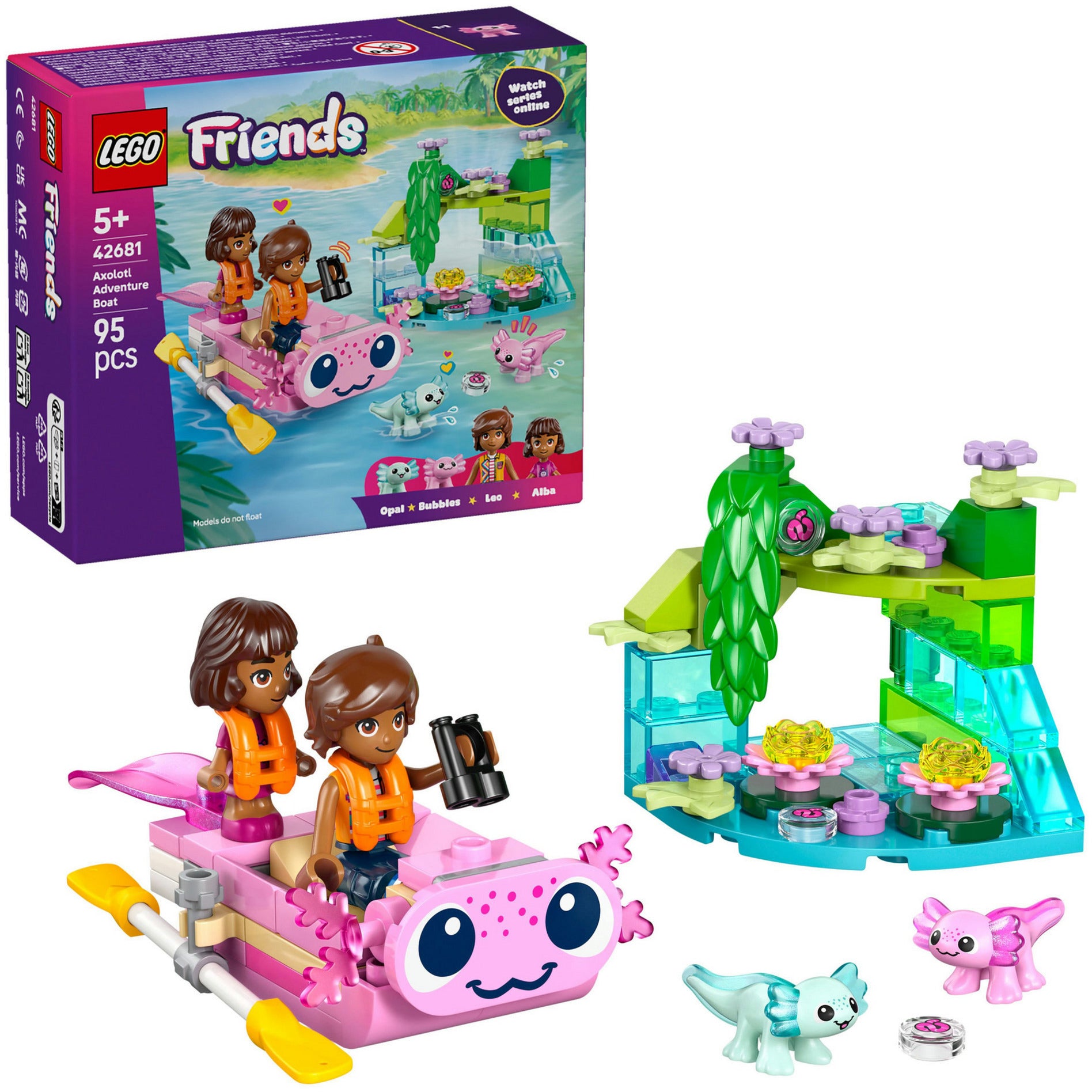 LEGO Friends 42681 L'aventure Axolotl | 2 pièces