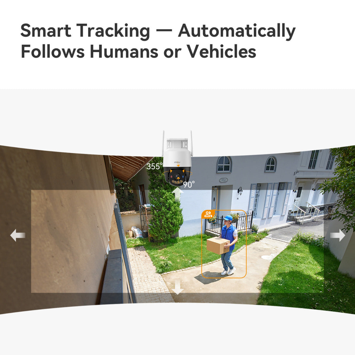 Caméra de sécurité Imou cruiser sc 4k (blanc, 8 mp (3840x2160), poe, wifi 6)