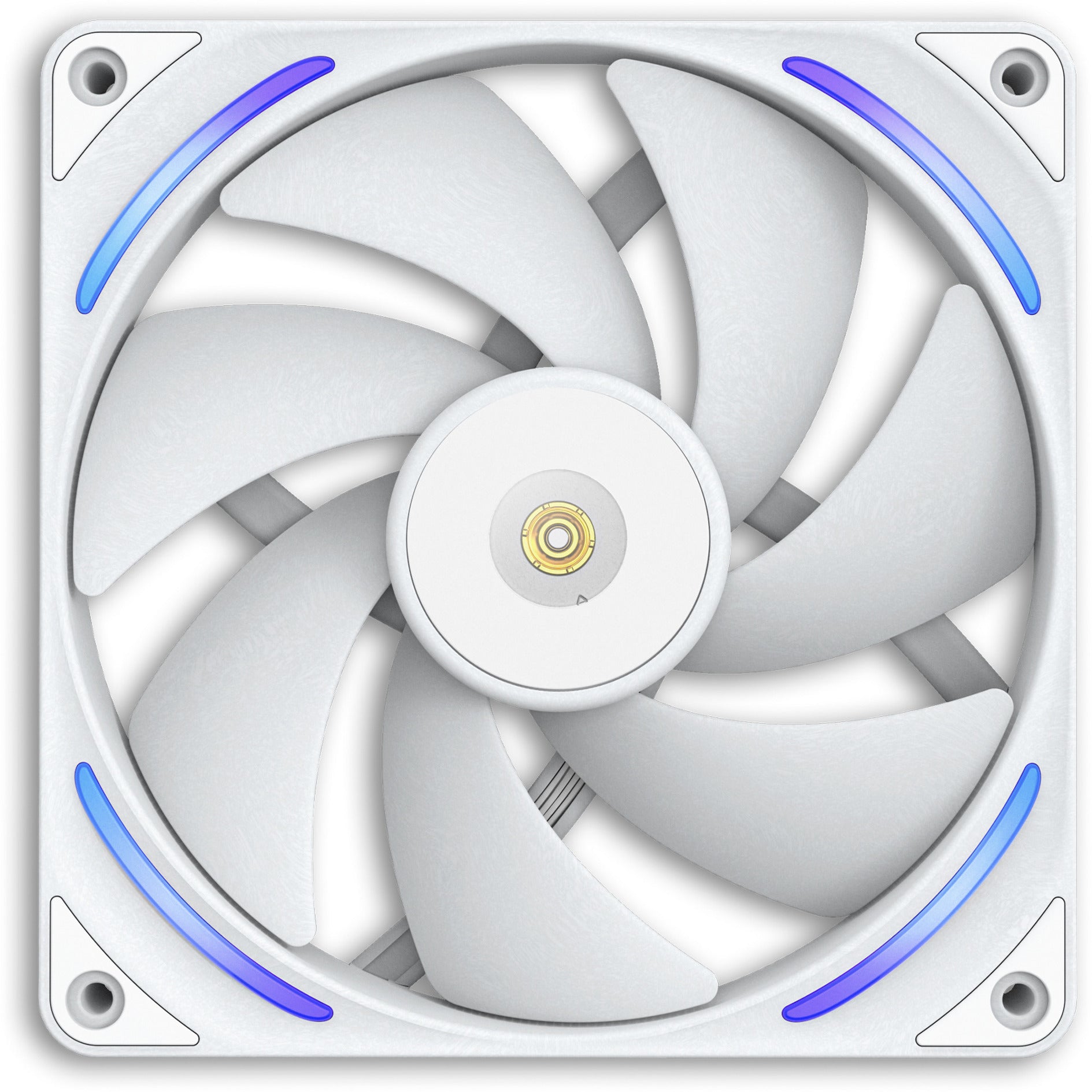 Nzxt f140x ventilateur de boîtier rgb (blanc, 140 x 140 x 30 mm, pwm)