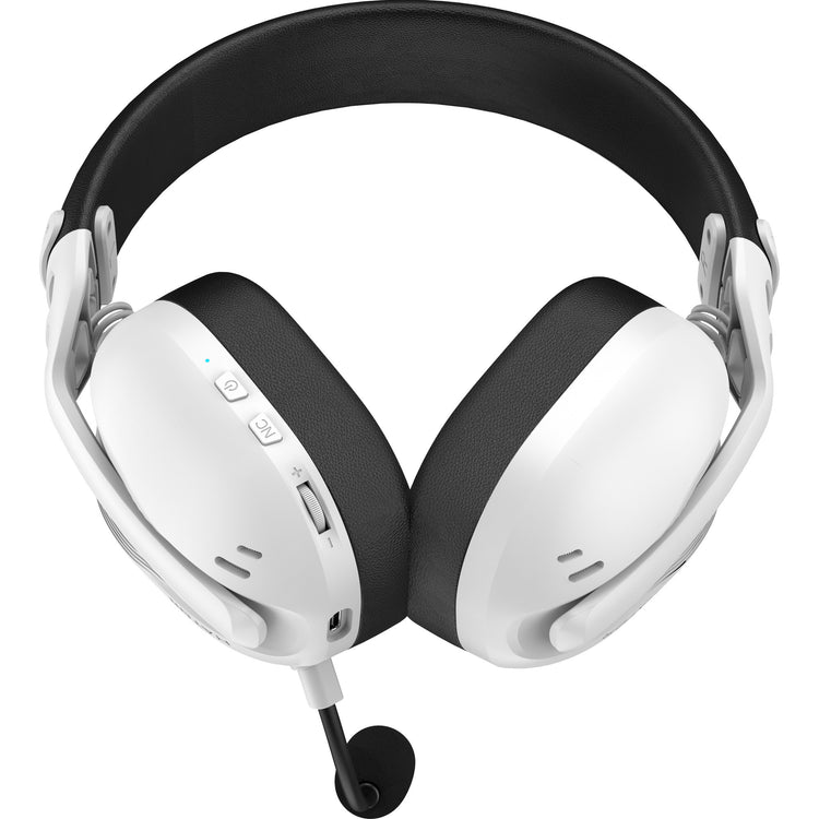 Hator hyperpunk 3 casque de jeu sans fil (blanc, 2,4 GHz Bluetooth 5.4 USB-C)