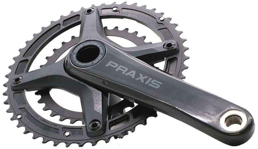 Praxis works pédalier gravel zayante carbone gr m30 48 32z