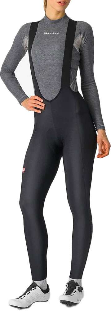 Castelli espresso dt - cuissard à bretelles femme avec peau de chamois