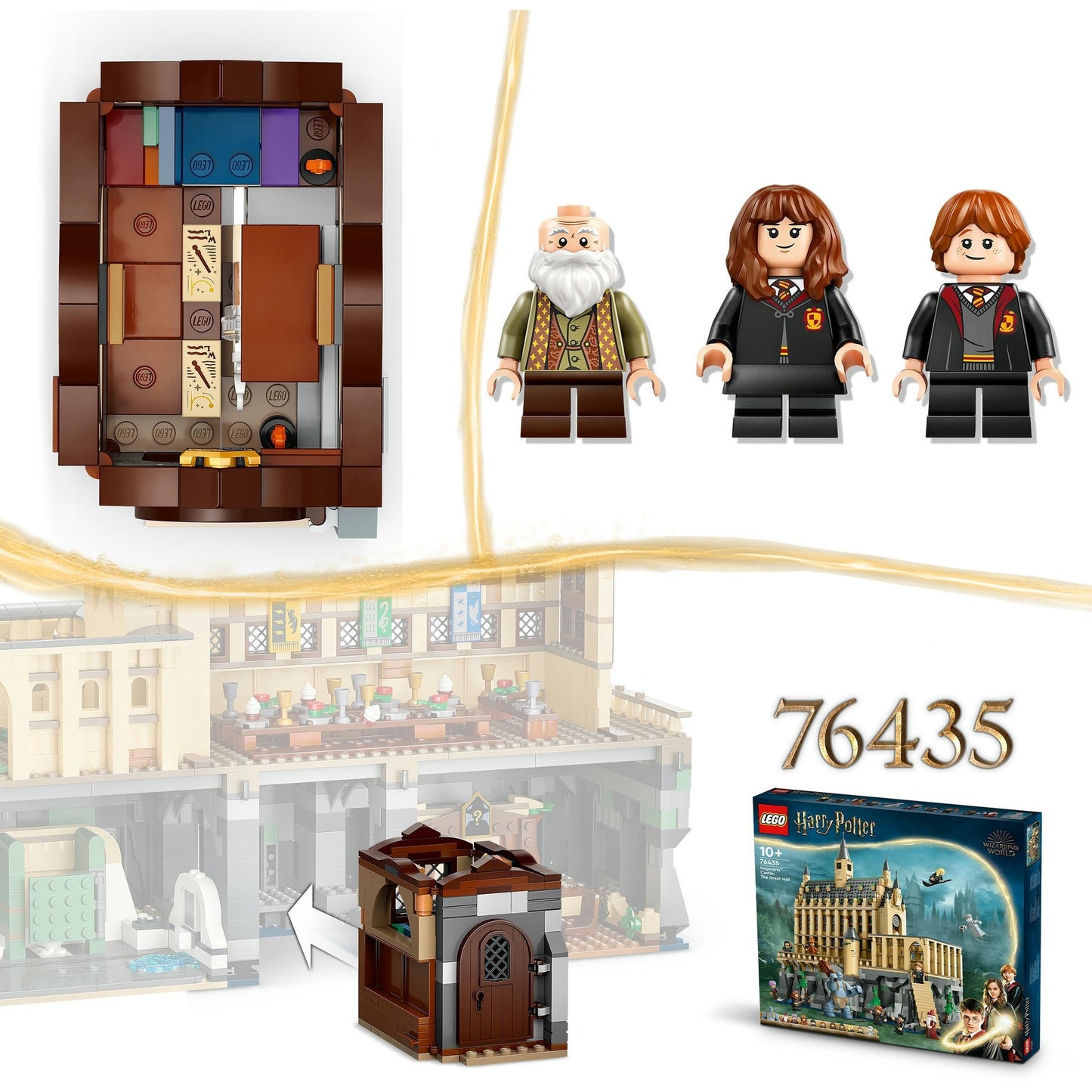 Lego 76442 Poudlard du château de Harry Potter: leçon de leçon magique