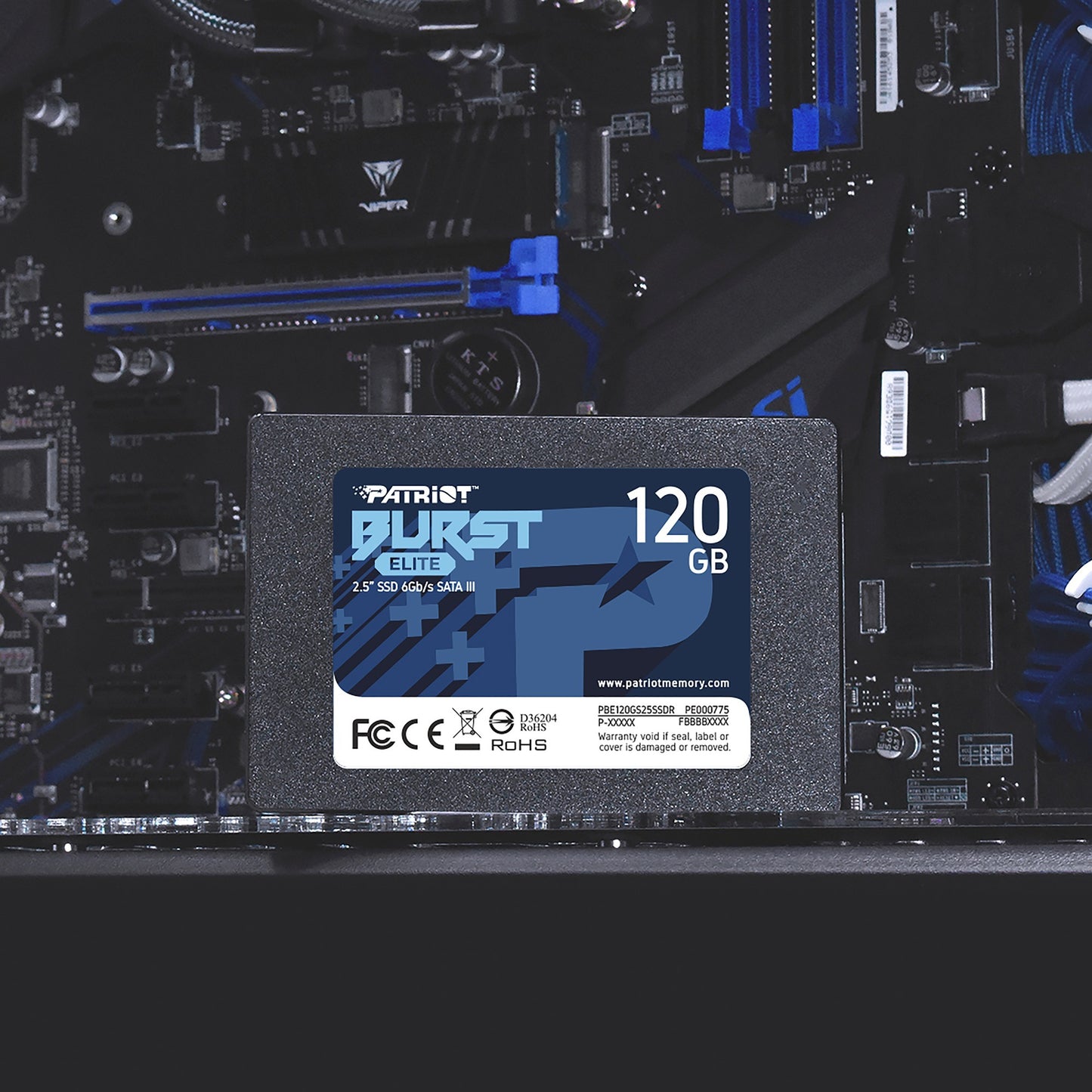 Patriot éclate 120 Go