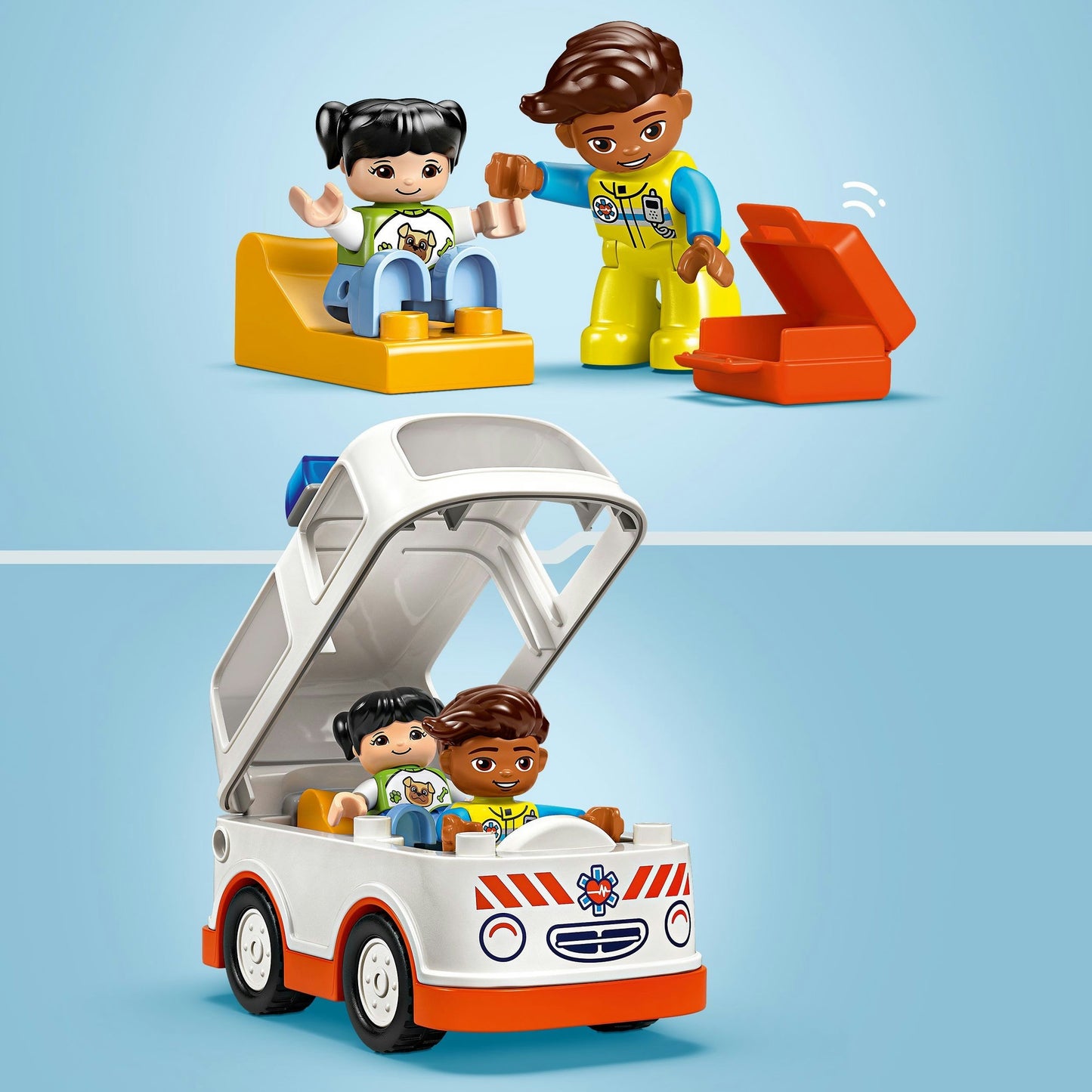 LEGO LEGO DUPLO Town 10447 Ambulance avec chauffeur