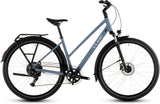 Cube faisant le tour d'un trapèze bluebird'n'grey - afbeelding 1