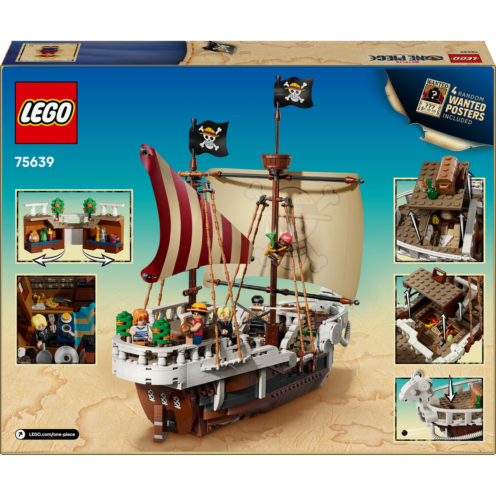 Lego One Piece 75639 Le bateau pirate va joyeux