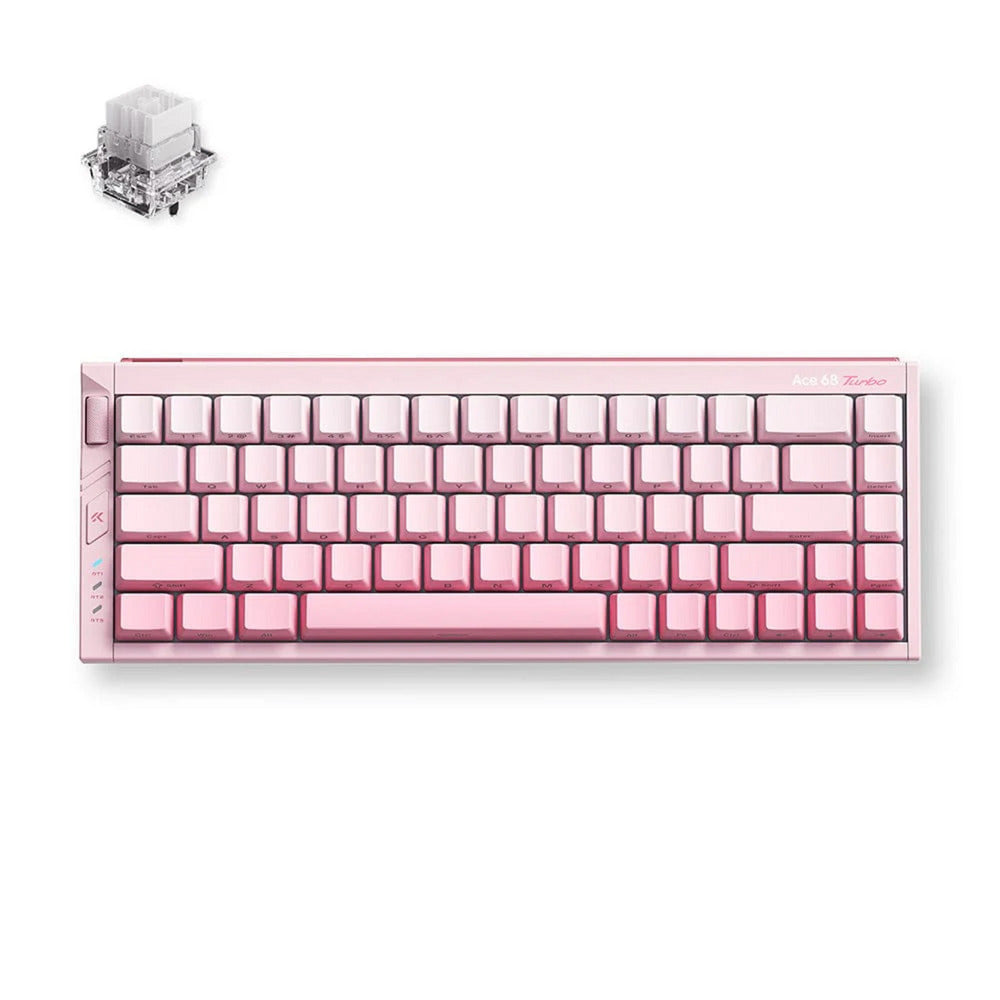 Mchose ace 68 turbo il magn.mtai rose nous, clavier de jeu (disposition américaine)