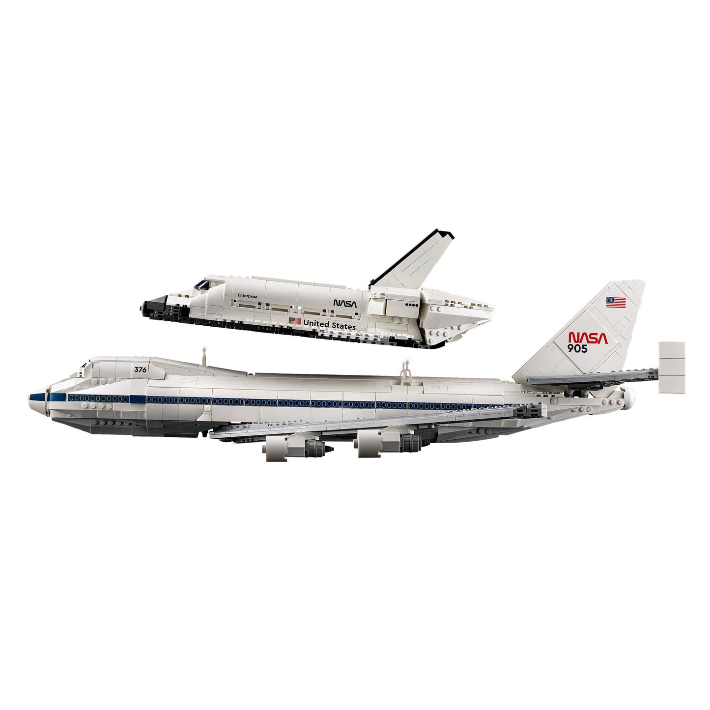 Icônes Lego - jouet de construction d'avions porte-navette (10360)