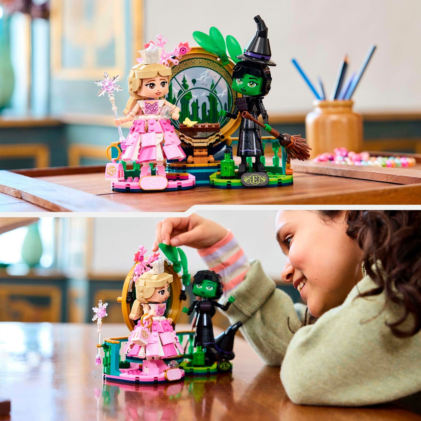 Lego 75682 Wicked Elphaba et Glinda Figures