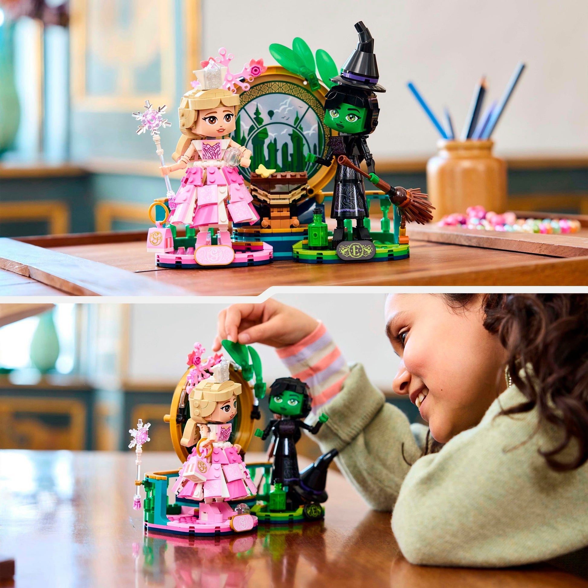 Lego 75682 Wicked Elphaba et Glinda Figures