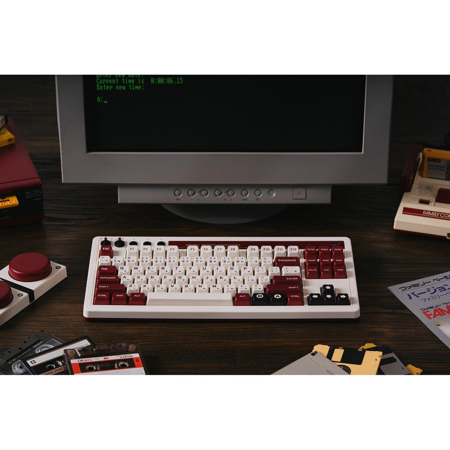 8Bitdo Retro Mechanical Keyboard Fami Edition