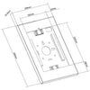 NEOMOUNTS WL15-650WH1 Tableau mural