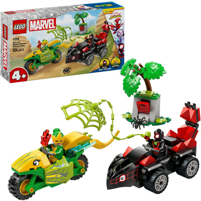 LEGO LEGO SPIDEY 11198 Spin et Pursuit électro avec des véhicules de dinosaures