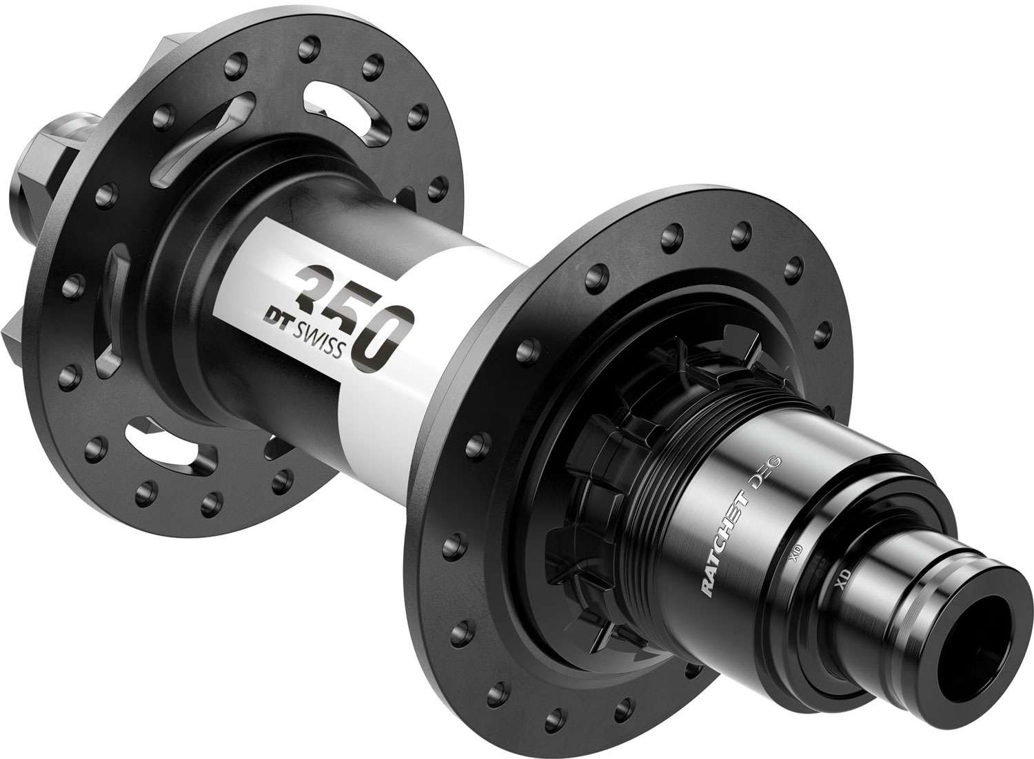 Dt swiss 350 classic deg72 vtt 6-loch 12x157mm boost+ 32 loch innerradnabe