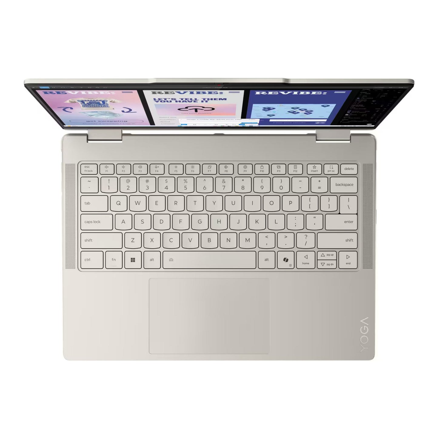 Lenovo yoga 7 2-en-1 14ill10 (83jq00fvmh) 14 copilot+ ordinateur portable (blanc brillant | core ultra 5 226v | graphiques intel arc 130v | 16 Go | SSD 512 Go | tactile)