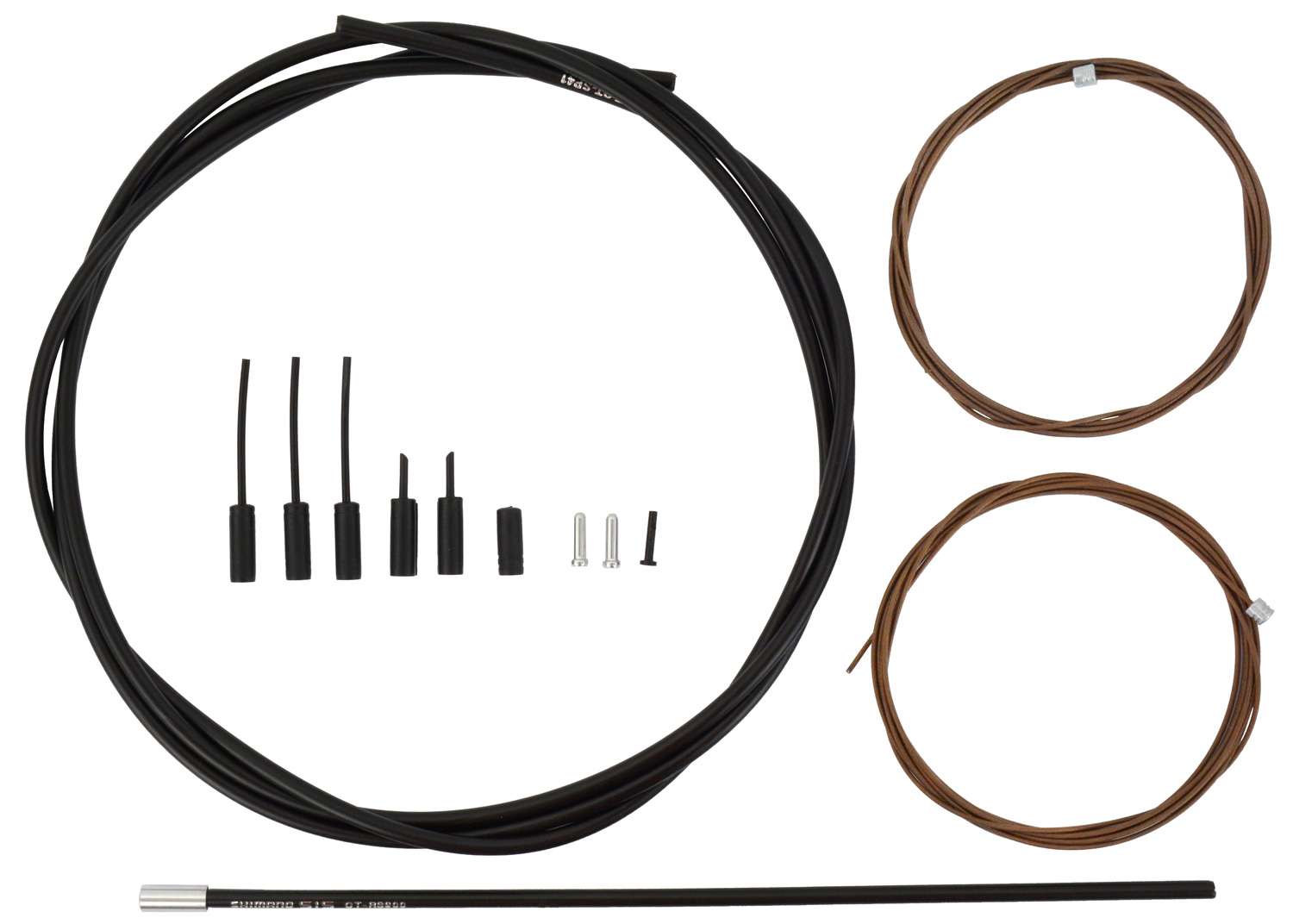 Jeu de câbles de changement de vitesse en polymère Shimano ot-sp41 + ot-rs900 pour r9100 r8000