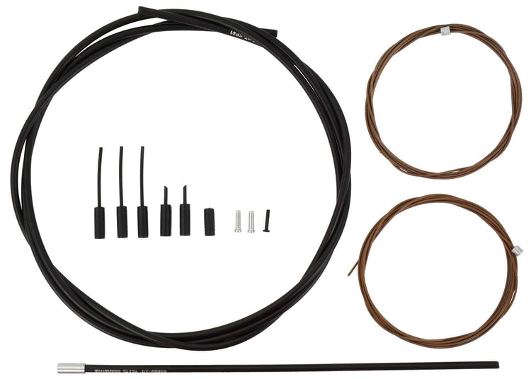 Jeu de câbles de changement de vitesse en polymère Shimano ot-sp41 + ot-rs900 pour r9100 r8000