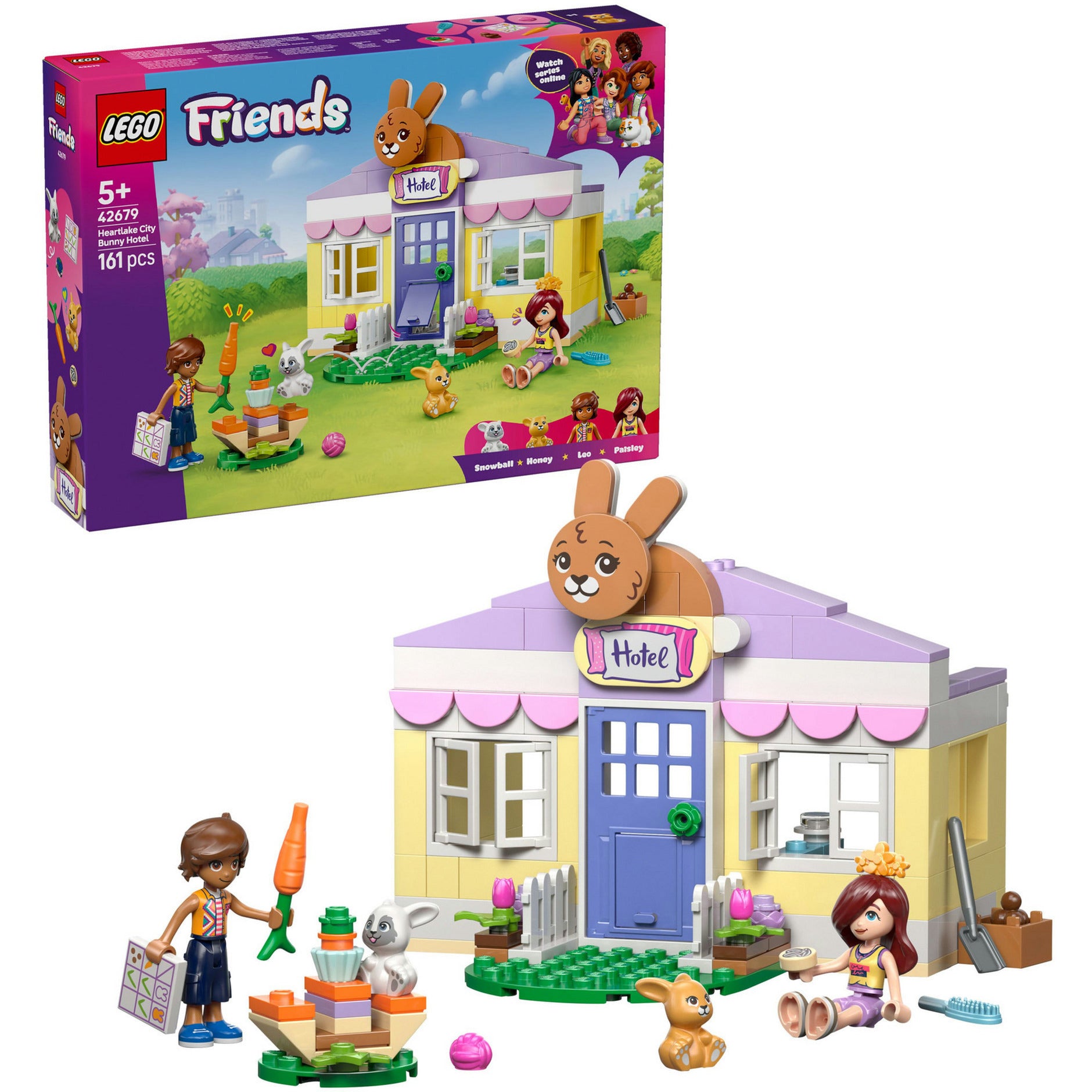 LEGO Friends 42679 L'hôtel des lapins de Heartlake City