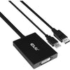 Adaptateur actif DVI-I Club 3D Displawort à double lien