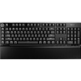 Soyez silencieux! Clavier de jeu mécanique RVB tactile silencieux à montage léger (noir, disposition américaine (qwerty), tactile silencieux, 100 %, argb, touches pbt à double prise) - afbeelding 2