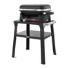 Barbecue électrique extérieur compact Weber lumin avec socle (noir, 4 à 6 personnes, surface de grill 1561 cm²)
