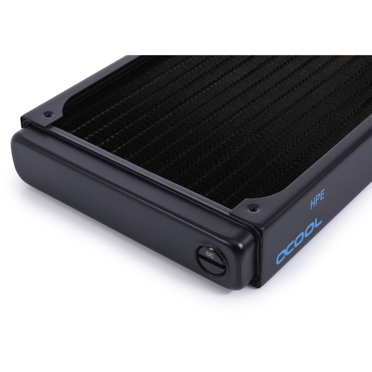 Alphacool nexxxos hpe-30 radiateur entièrement en cuivre 360mm (noir)