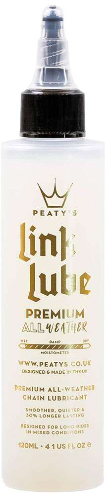 Huile de chaîne toutes saisons de qualité supérieure Linklube de Peaty's