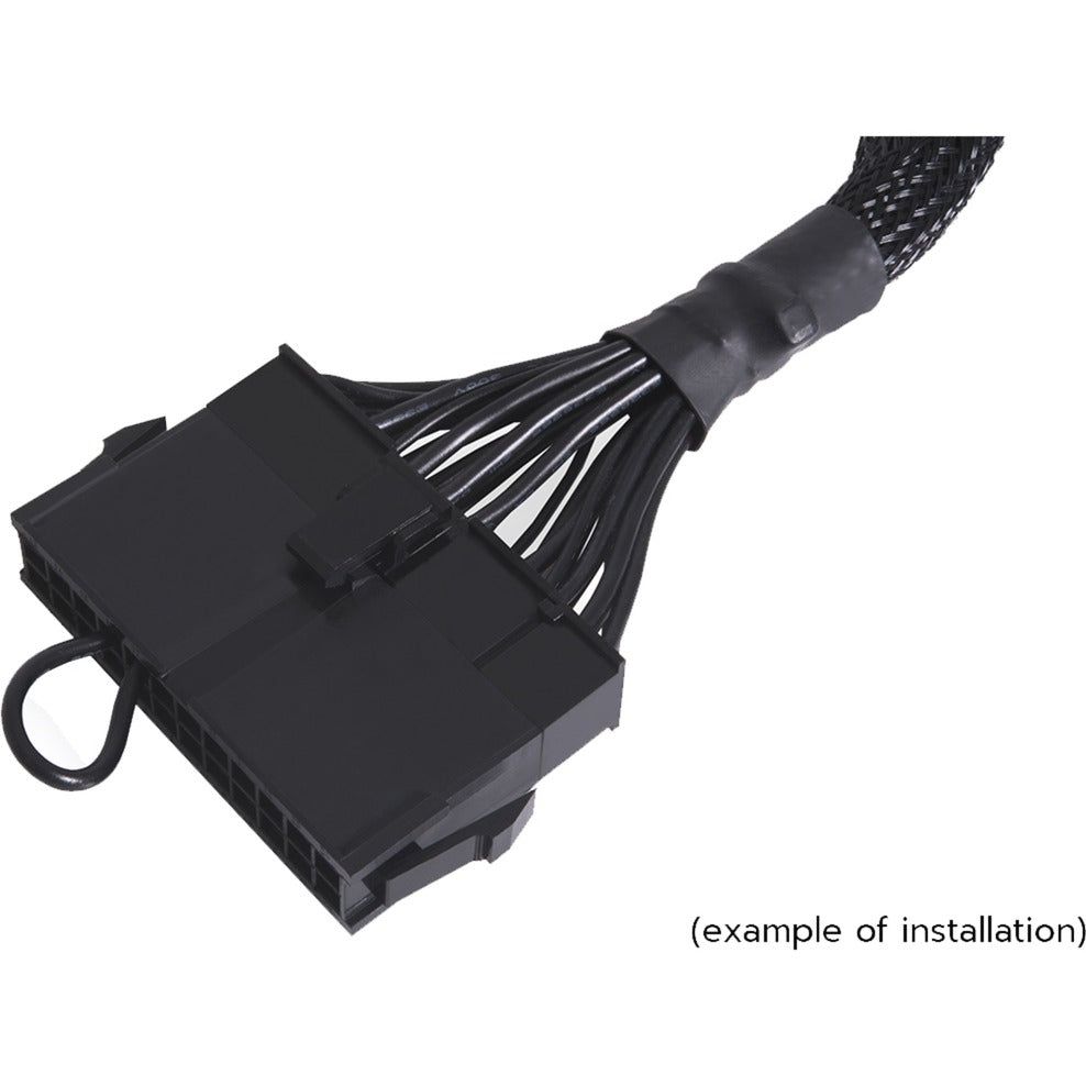 Fiche Alphacool core ATX 24 broches (noire)