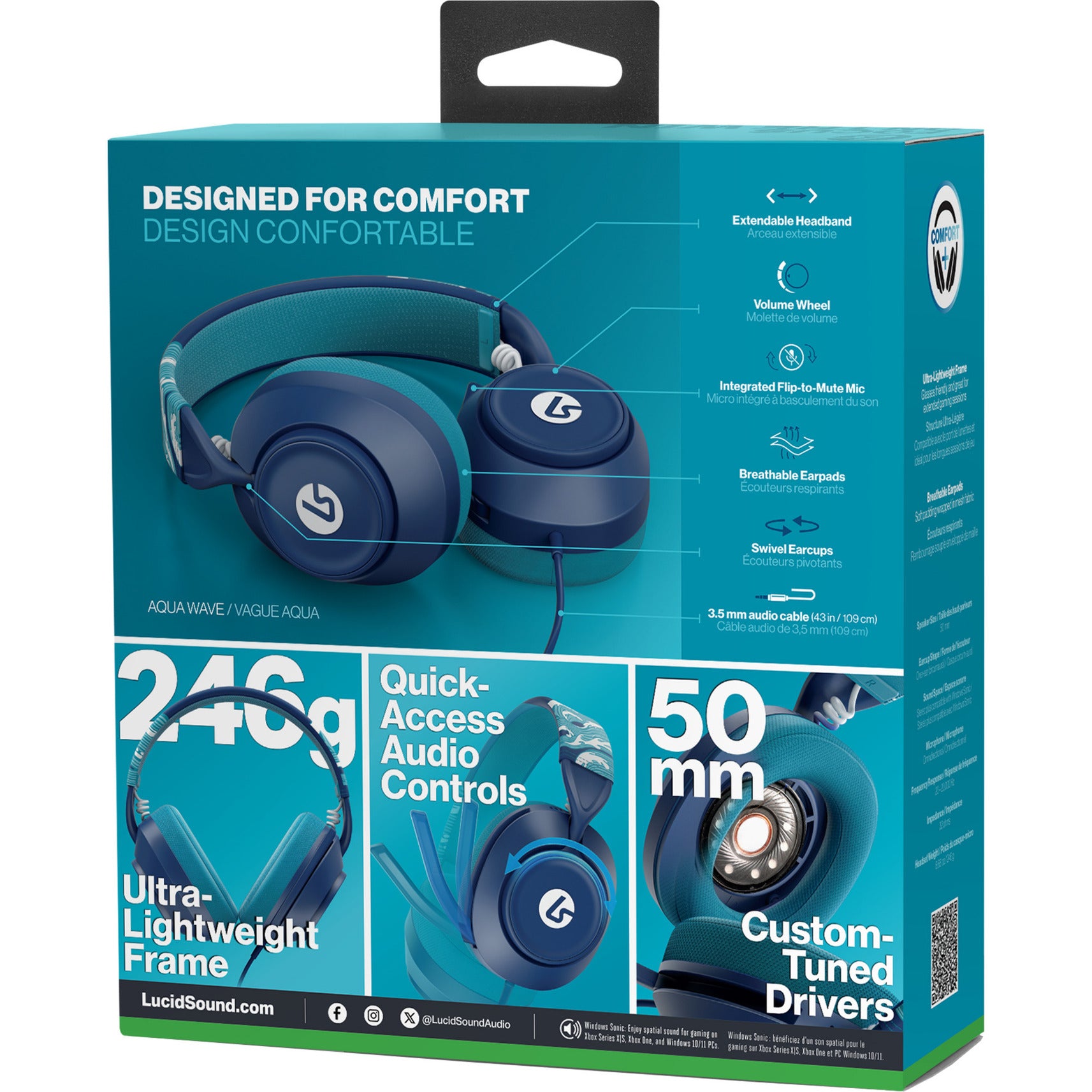 Casque de jeu filaire Powera Lucidsound LS10X Gen 2 pour Xbox Series