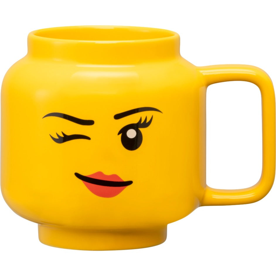 Chambre Copenhague LEGO Ceramic Mug Winking Girls Head, Groo