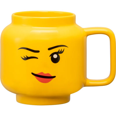 Chambre Copenhague LEGO Ceramic Mug Winking Girls Head, Groo