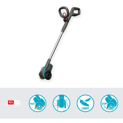Gardena Easyweed Battery-Square Brush 1800 18V P4A Solo