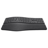 Clavier ergonomique sans fil Trust Keyra (noir, disposition US, Bluetooth 2.4G USB) - afbeelding 5