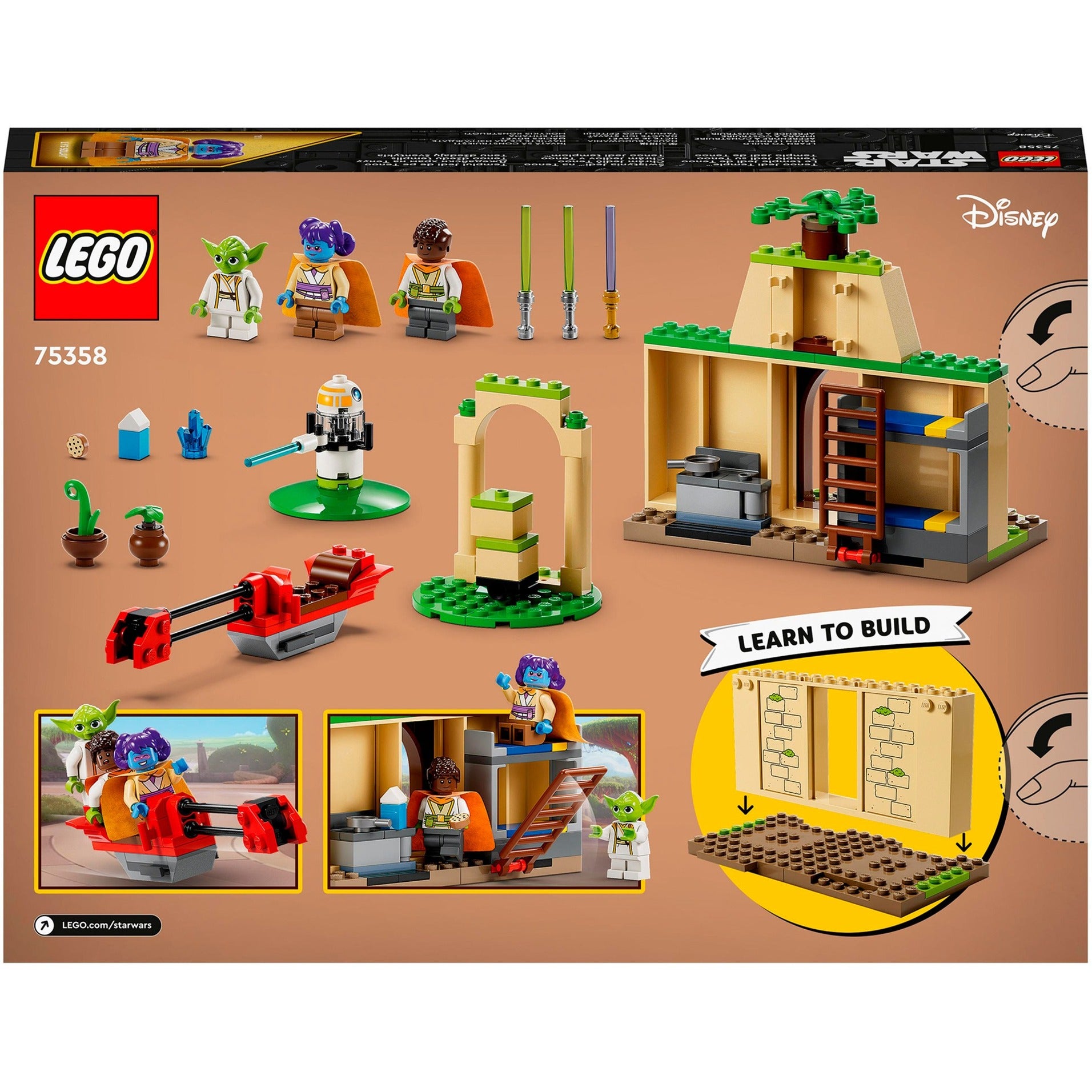 LEGO LEGO Star Wars 75358 Tenoo Jedi Tempel