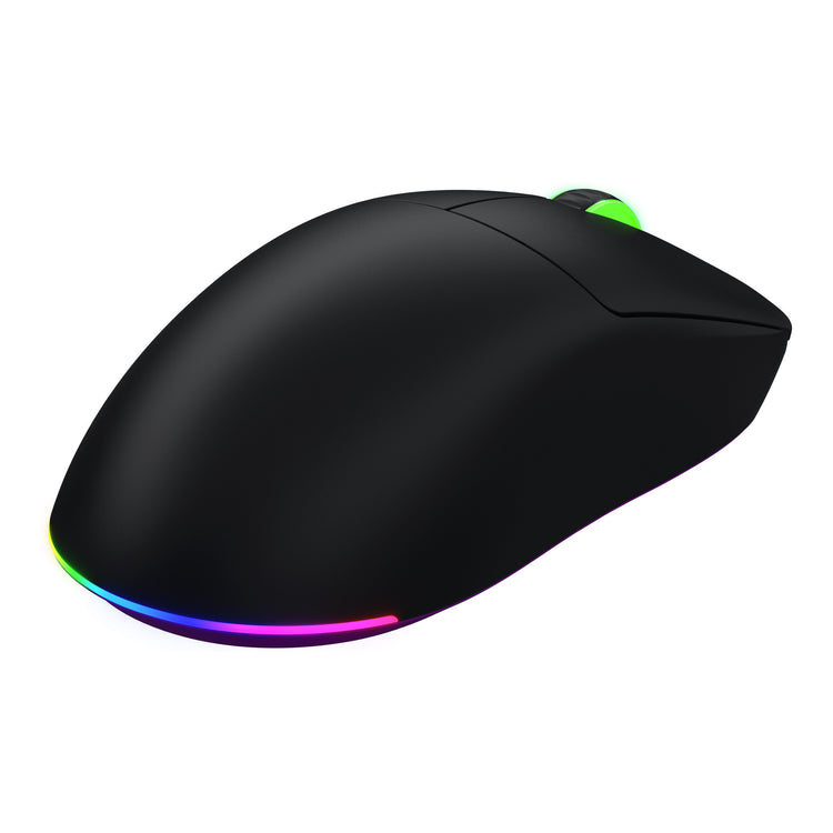 Souris de jeu sans fil Hator quasar 3 ultra 8k (noir, 400 - 30 000 dpi, RVB, 2,4 GHz Bluetooth 5.1 USB)
