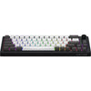 Hator skyfall pro sans fil, clavier de jeu (noir, disposition américaine, hator aurum vanille silencieux, 65%, RVB, pbt double-shot, échange à chaud, bluetooth usb-c 2,4 GHz)