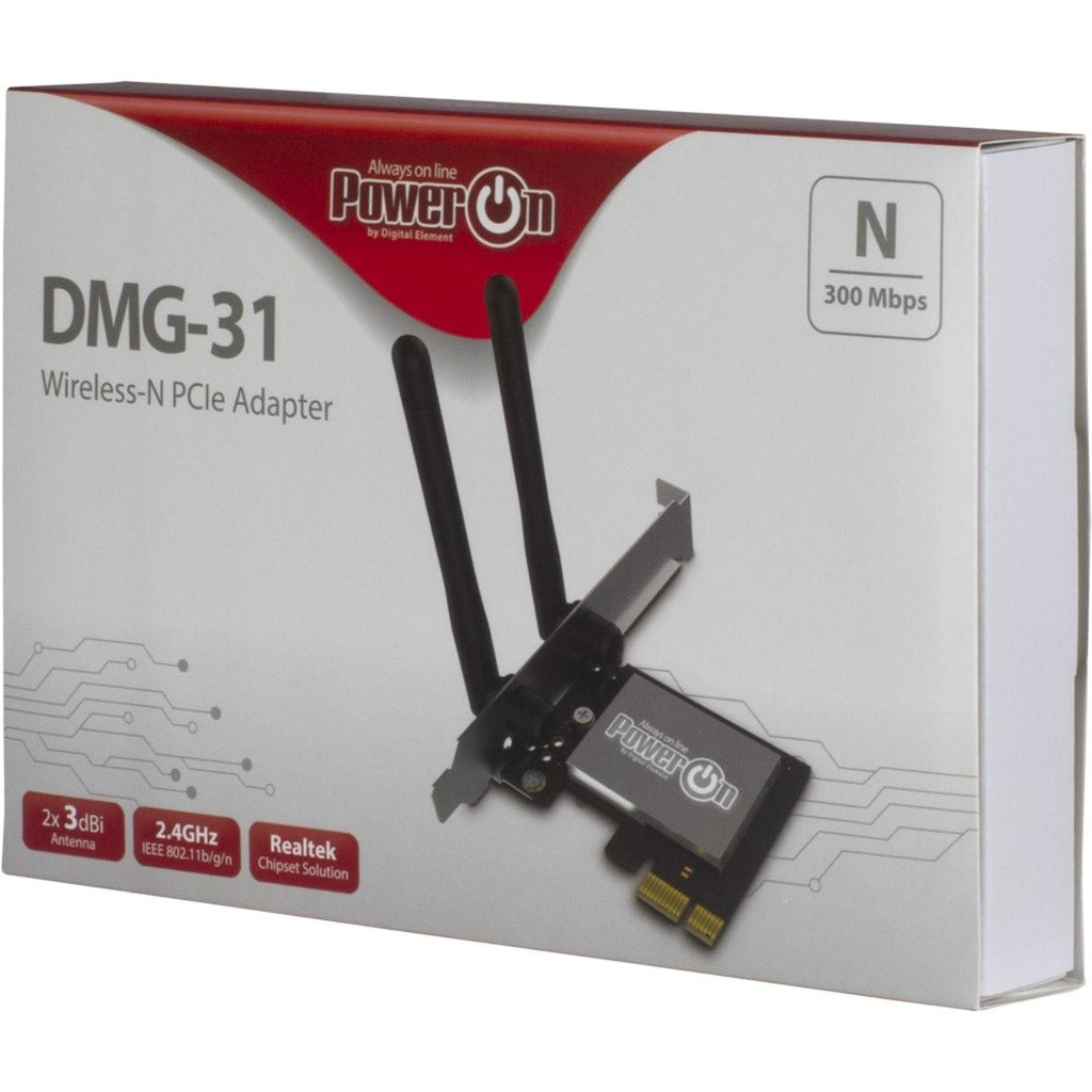 Adaptateur PCIE Wireless-N PCIE DMG-31 inter-technologie