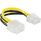Dellock Extension Cable 8 broches EPS mâle> femelle