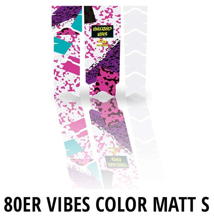 Film de protection de cadre anti-rayures Unleazhed, couleur mate, ambiance années 80