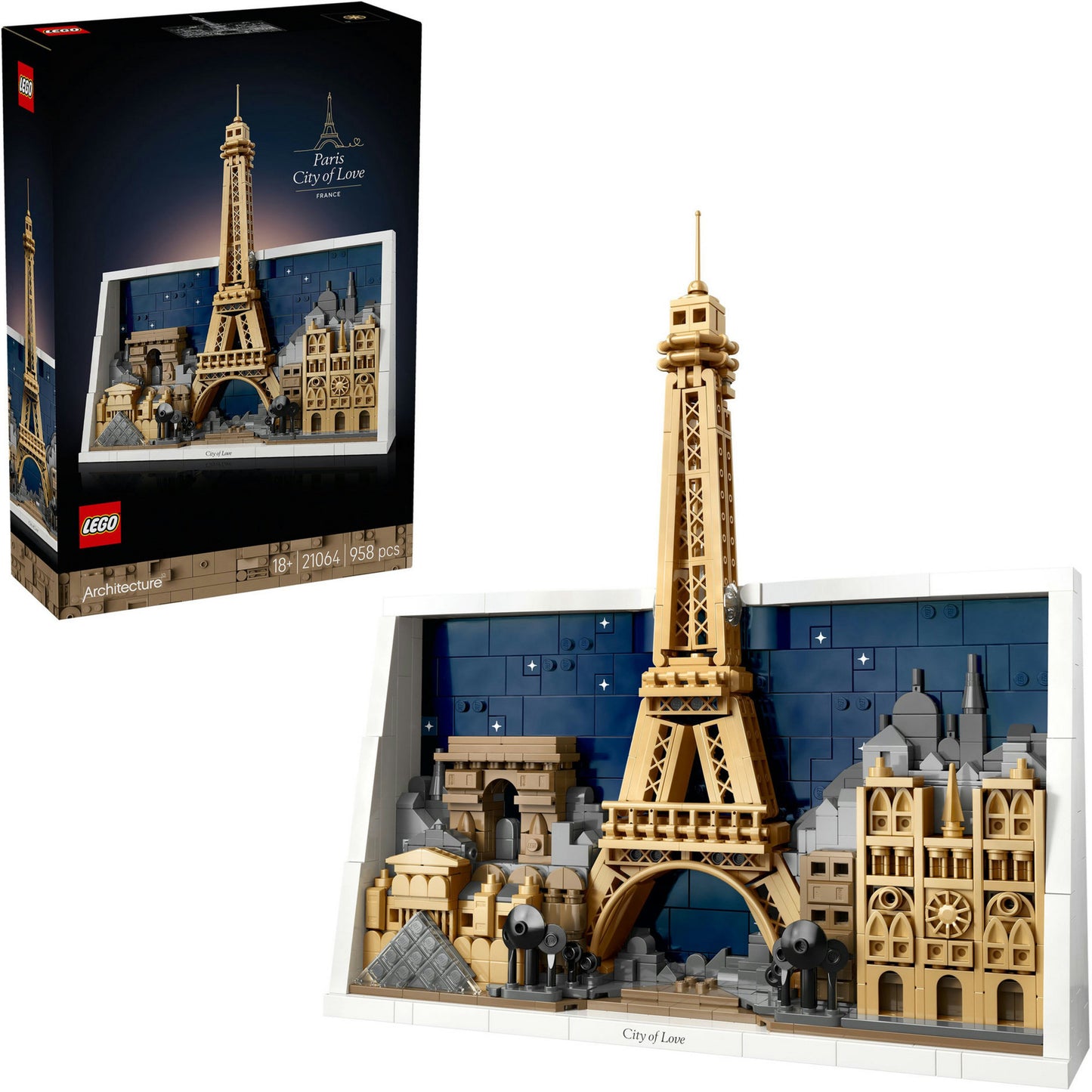 Lego 21064 architecture paris – ville de l'amour