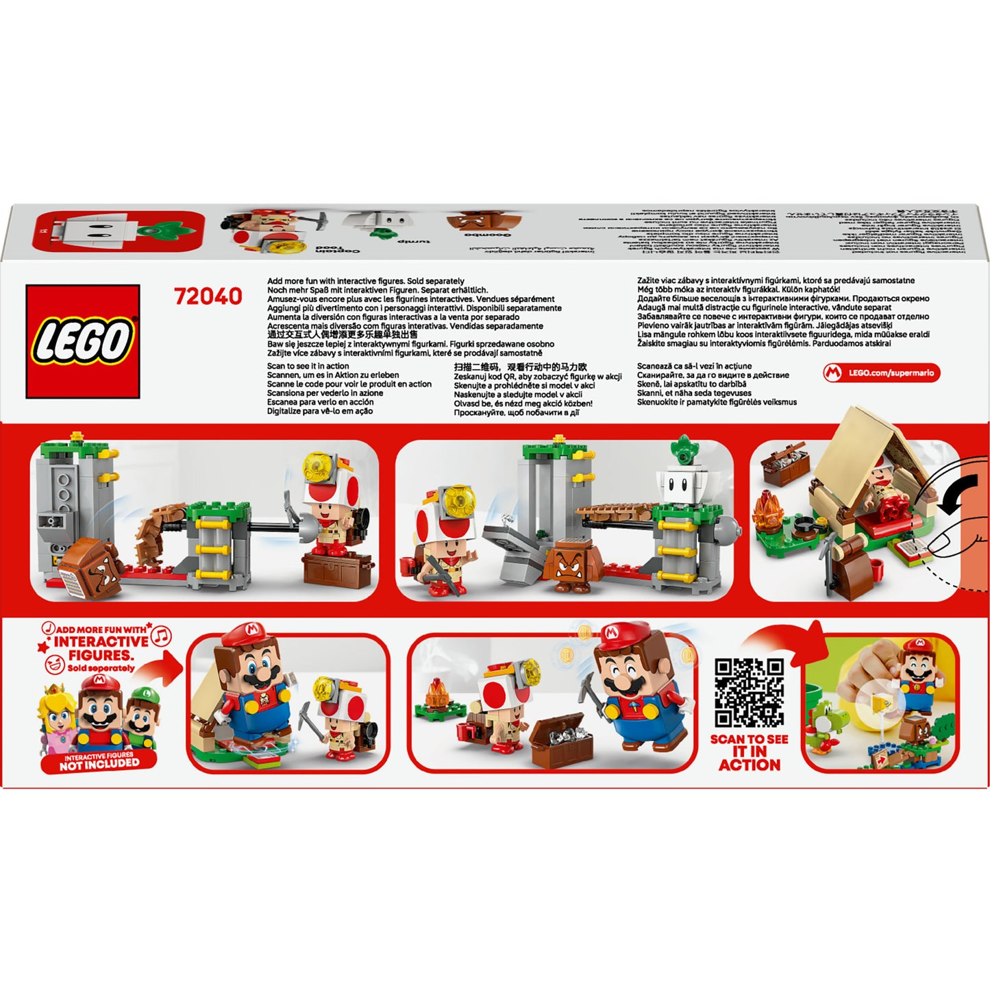 LEGO Super Mario 72040 Toad Boss Camping Site